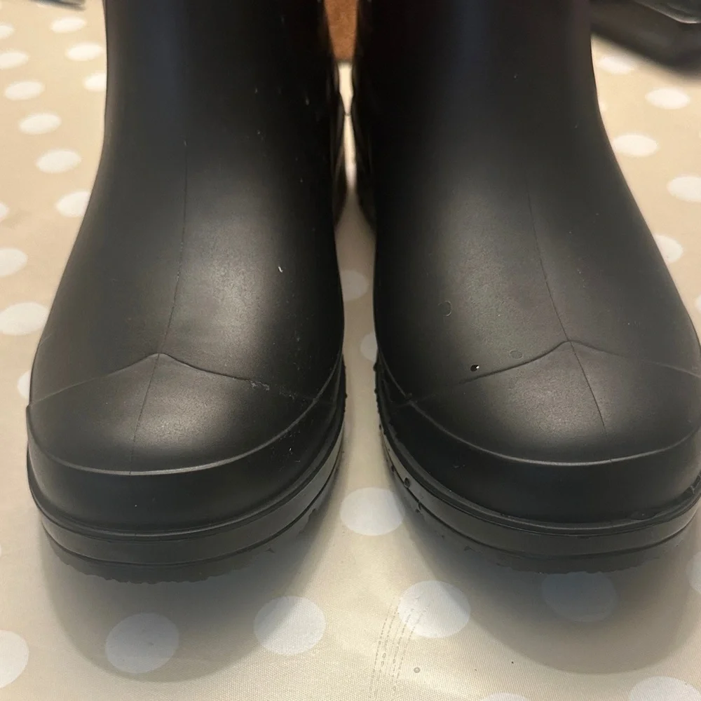 Hunter Original Play Waterproof Black Ankle Rain Boots - Picture 7 of 12